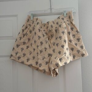 Target brand a new day high waisted linen shorts dog free smoke free home